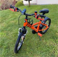 Fahrrad 16“ orange / schwarz Nordrhein-Westfalen - Eslohe Vorschau