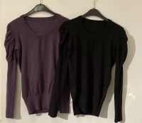 1. Pullover in violett Gr 36/38 , der 2. in schwarz auch Gr 36/38 Nordrhein-Westfalen - Wesel Vorschau