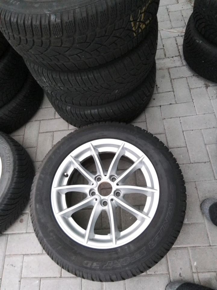 BMW Alufelgen Felgen Reifen Dunlop Winterreifen 17 Zoll in Heinsberg