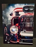 HOTROD BILDER ALUMINIUM PLATE MIT LED  15×20cm Baden-Württemberg - Bad Schönborn Vorschau