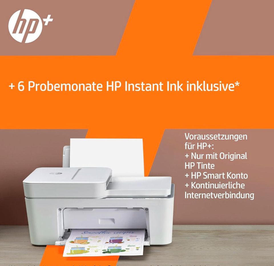 HP DeskJet 4120e Multifunktionsdrucker, Kopierer und Scanner in Bremen