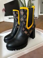 Stiefeletten Guess schwarz/gelb 38 Bayern - Aindling Vorschau