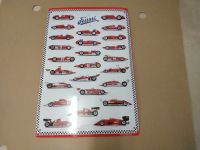Blechschild Ferrari Motorsport Nostalgie Autos von 1948 - 1985 Niedersachsen - Langenhagen Vorschau