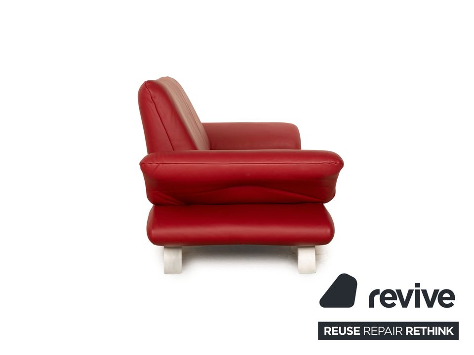 Koinor Rossini Leder Zweisitzer Rot manuelle Funktion Sofa Couch in Köln