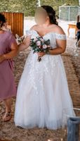 Brautkleid Hochzeitskleid / Größe 50 / 48 // 600€ ohne Reinigung Bayern - Johannesberg Vorschau
