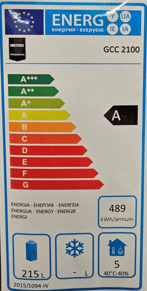 Kühltisch GCC2100 Kühlschrank 136 x 70 x 85 cm Arbeitstisch 215 L in Fischbach