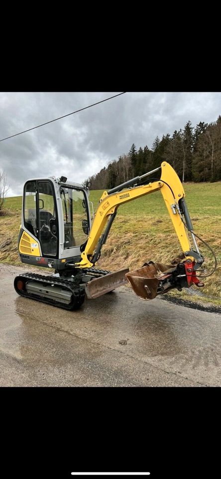 Wacker et 24 Vermieten Verleih Mieten Minibagger Bruttopreis in Regen