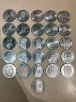 Silbermünzen 5 DM 1967,1968,1969 625er Silber Nordrhein-Westfalen - Stemwede Vorschau