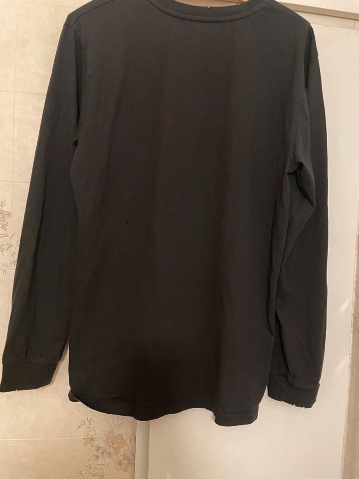 Langärmelig Shirt 032c Gr S schwarz modern Top Zustand in Ansbach