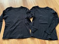 2 Shirts, Gr.134/140, schwarz, Langarmshirts, Zwillinge Feldmoching-Hasenbergl - Feldmoching Vorschau