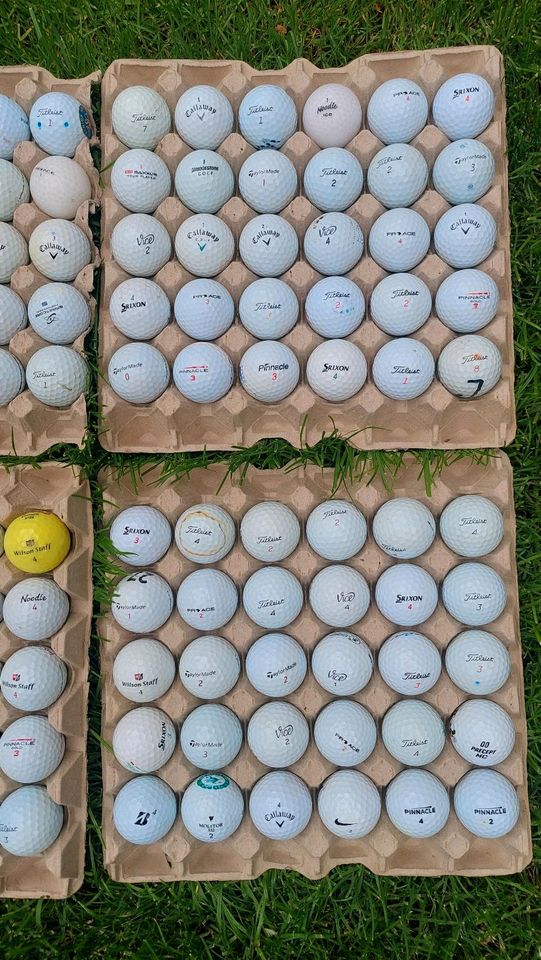 105 gebr. Golfbälle Titleist Vice Callaway Wilson Srixon etc in Dortmund