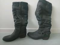 Schuhe Rieker grau Sachsen-Anhalt - Halle Vorschau