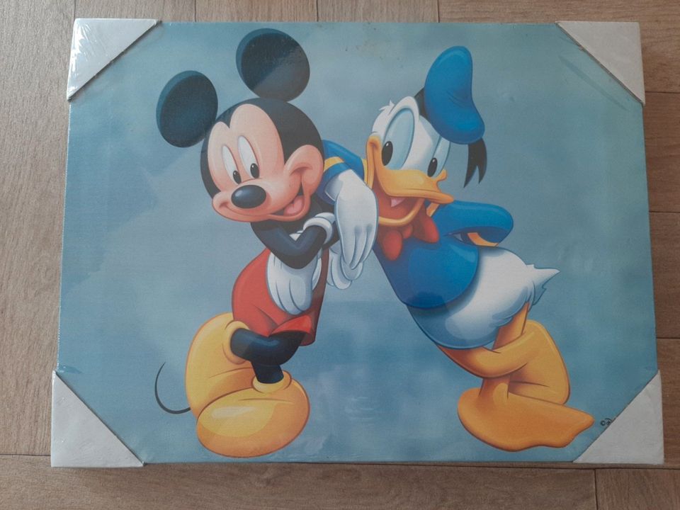 zwei süße Disney Mickey Mouse Bilder, 40x30cm, originalverpackt in Ribnitz-Damgarten