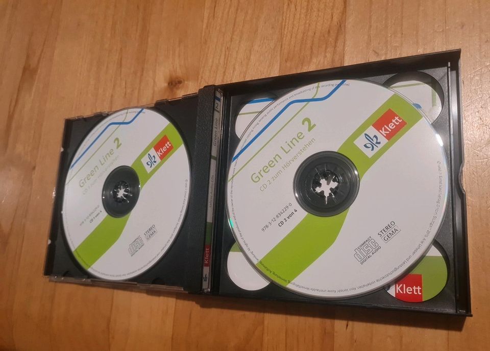 Green Line 2   4 Lehrer Audio CDs zum Hörverstehen in Zülpich