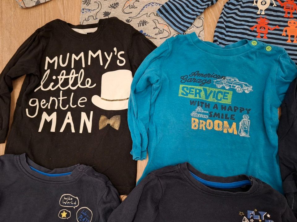 Langarmshirt Set Shirts 86 Jungen Paket Topomini S Oliver Esprit in Wedemark