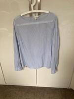 Bluse in weiß blauen Streifen Baden-Württemberg - Aichtal Vorschau