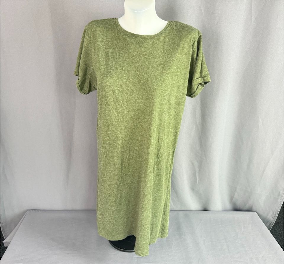 Longline Tee Langes T-Shirt Primark Longshirt Gr. L grün khaki in Ganderkesee