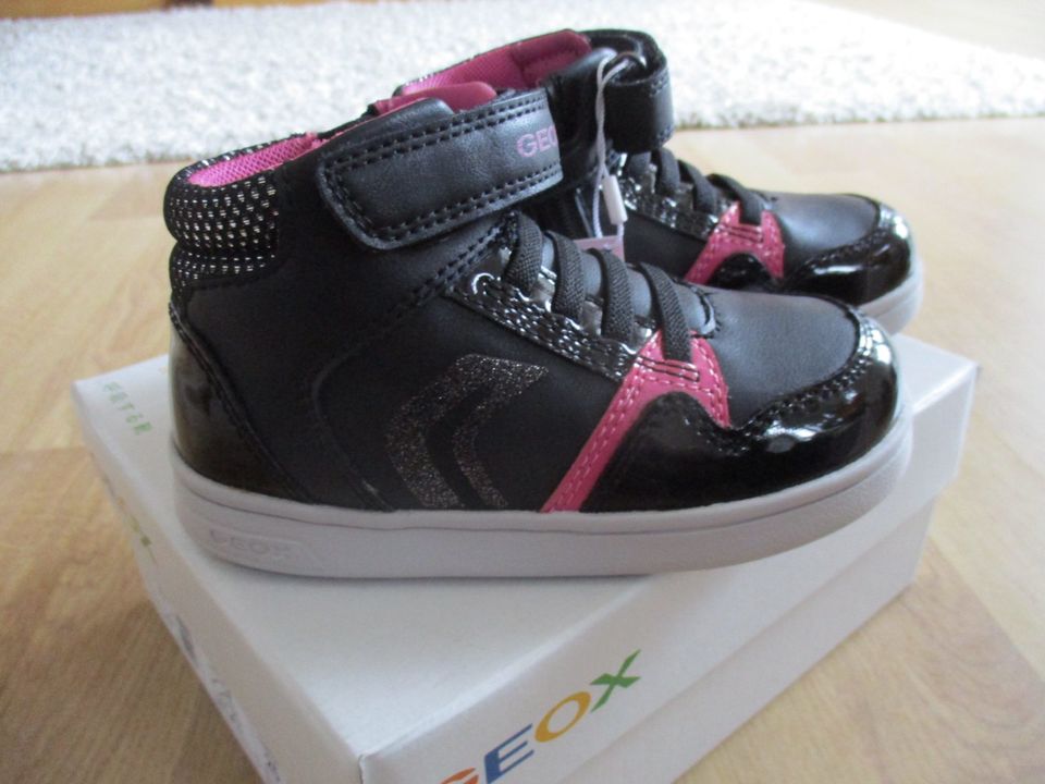 NEU Geox Sneaker für Mädchen Gr. 25 schwarz pink neu mit Karton in Ingolstadt