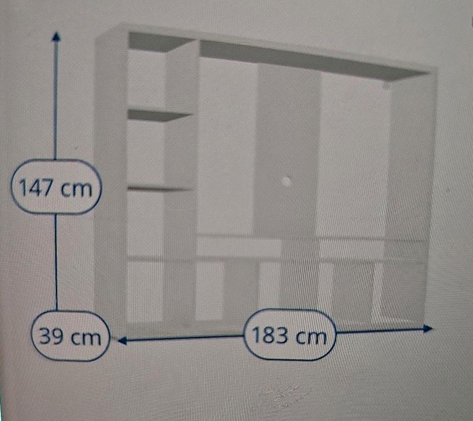 IKEA Lappland TV- Schrank weiss in Mertloch