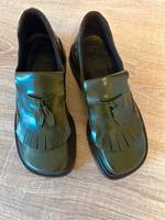 Pollini Schuhe oliv gr. 35 retro Bayern - Neunburg Vorschau
