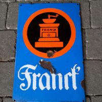 Emailschild Franck Kaffee ,Original Bayern - Haßfurt Vorschau