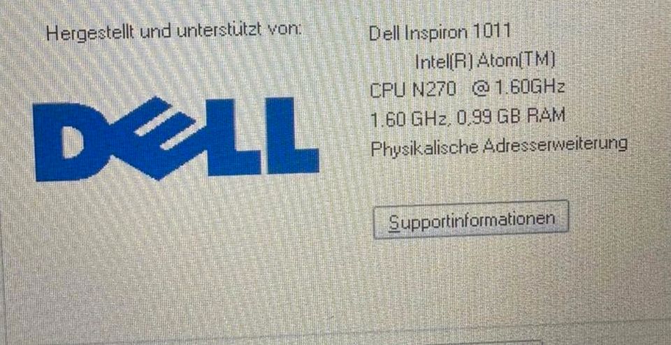 Dell Inspiron 1011 in Kandel