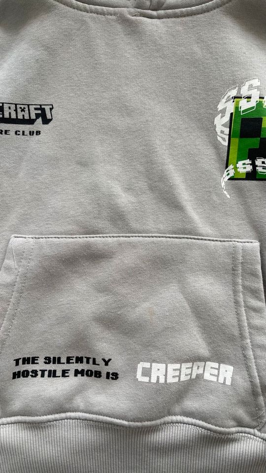 Zara Hoodie , SWEATSHIRT Minecraft 6 Jahre Junge in Kösching