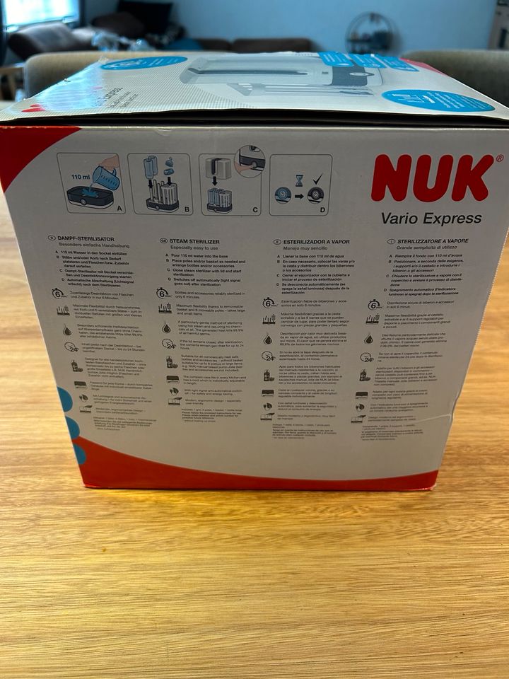 NUK Vario Express Flaschensterilisator in Duisburg