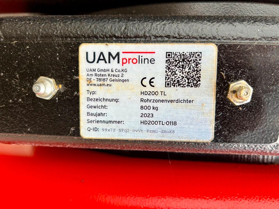 UAM Allu HD 200 TL Anbauverdichter OQ 70/55 in Amberg