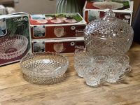 Walther Glas Bowle-Set m. 12 Tassen & Schale, Kristallglas Hessen - Alsfeld Vorschau