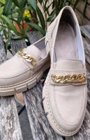 Loafer Rieker Gr. 40 beige Halbschuhe Bayern - Landshut Vorschau