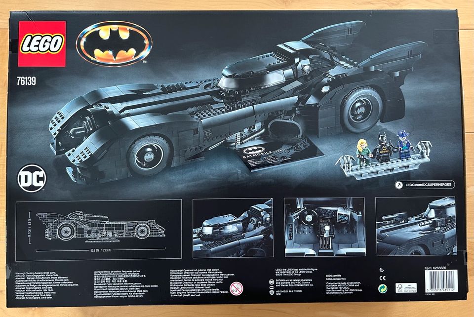 Lego Batmobil 76139 Neu OVP DC in Grünhain-Beierfeld 