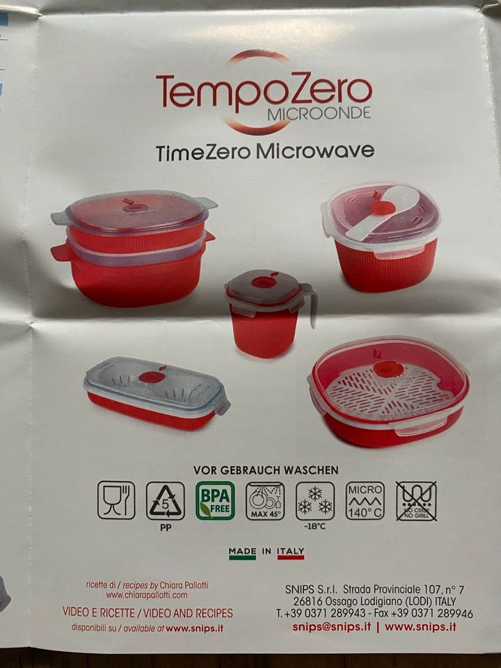 Tempo Zero Microwave Reis- und Getreidekocher I NEU! in Bremen