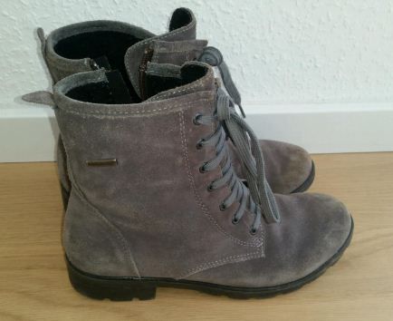 Graue Schuhe/Stiefel Ricosta Gr. 36 (10) in Bad Dürrheim