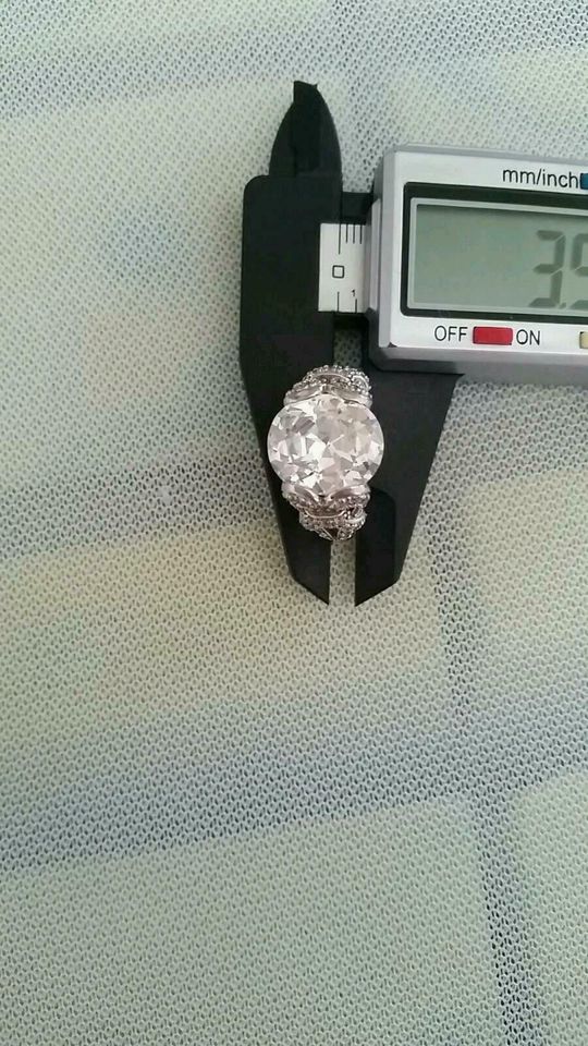 925 Silber Ring mit CZ Cristal Zirkon gestempelt in Rosenberg