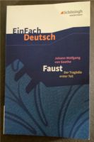 EinFach Deutsch Faust Der Tragödie erster Teil Goethe Niedersachsen - Schöppenstedt Vorschau