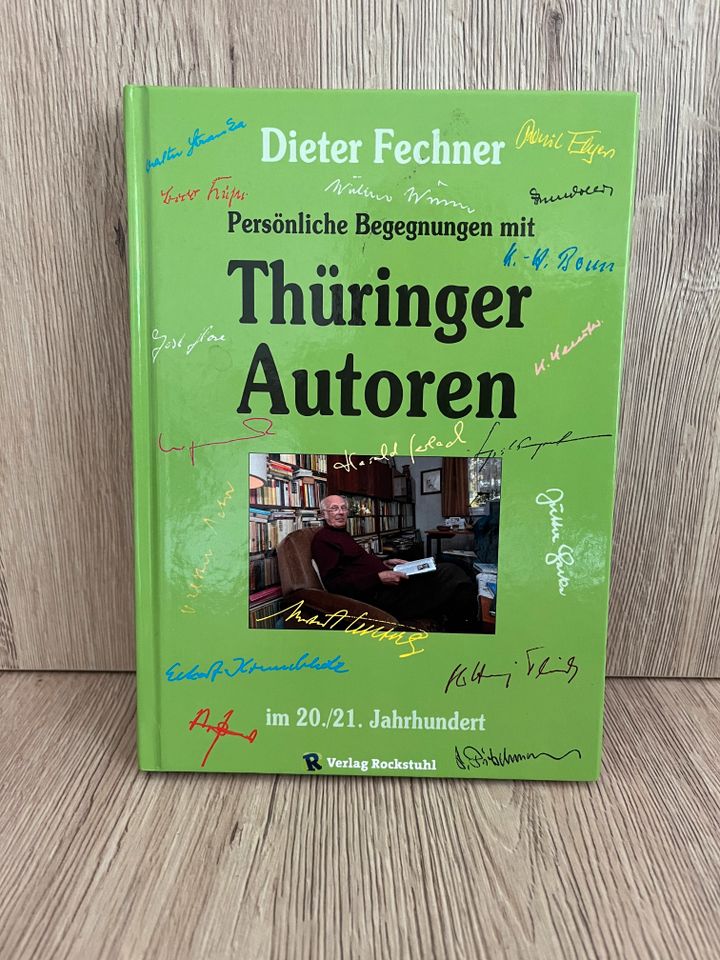 Dieter Fechner „Thüringer Autoren“ Verlag Rockstuhl 2014 in Senftenberg