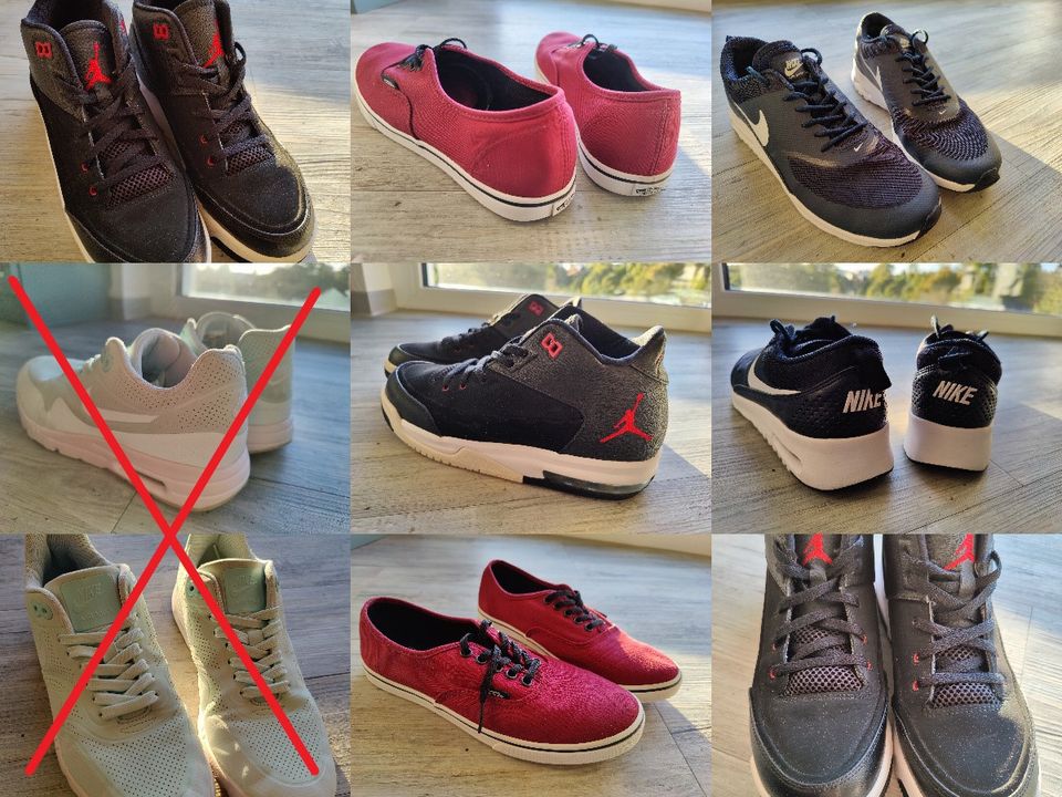 Sneaker Damen 38/38.5/39 - Nike/Jordans/Vans - gut/sehr gut in Öhringen
