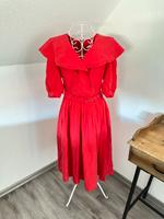 Vintage Kleid aus Seide Gr. 38 rot Nordrhein-Westfalen - Löhne Vorschau