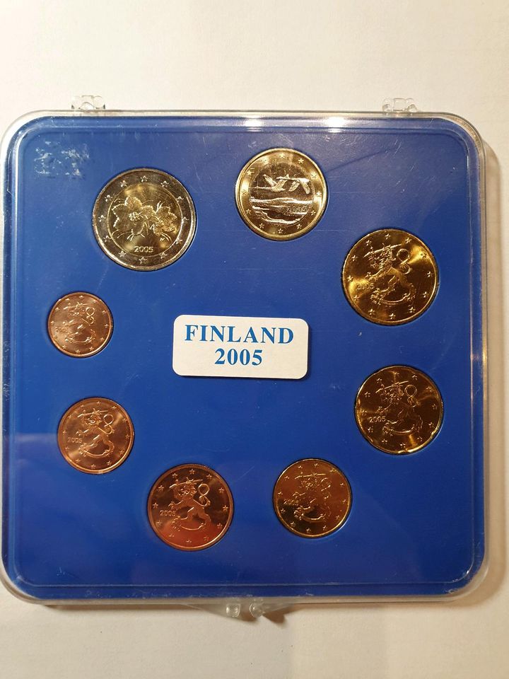 Euro Kursmünzensatz Finnland 2005 (st) -- neu -- in Goldenstedt