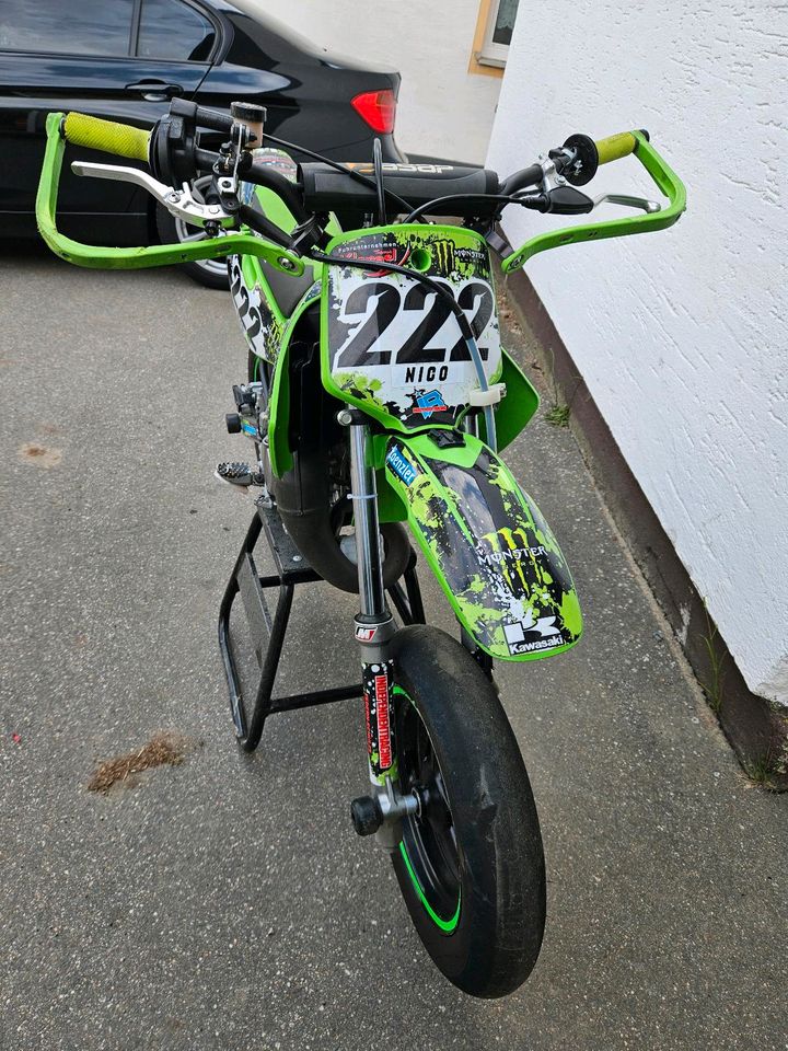 Kawasaki KX65 Supermoto Motocross Pitbike in Viechtach