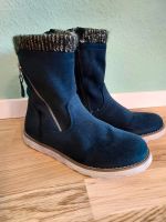 Stiefel blau Wildleder ambellis Gr. 42 Hessen - Bad Soden am Taunus Vorschau