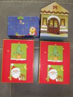 4 Geschenkverpackung, Kartons mit Weihnachtsmotiven, neu Saarland - Rehlingen-Siersburg Vorschau
