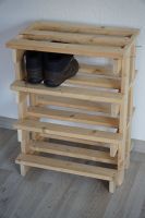 DIY Schuhregal Echtholz 45x30x60 Niedersachsen - Lehrte Vorschau