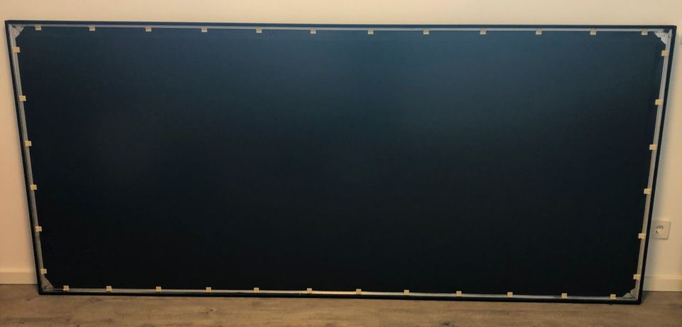 Rahmenleinwand 114,5 cm x 253 cm in Hessisch Lichtenau