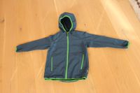 Softshell Jacke frilufts Gr. 140 jeans blau grün Kapuze globetrot Baden-Württemberg - Löffingen Vorschau