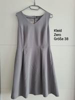 Zero, Kleid, ärmellos, grau, Größe 38 Bayern - Oberdachstetten Vorschau