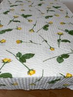 Bettwäsche Seersucker Microfaser weiß Rosen gelb 130x200 cm NEUw Essen - Essen-Kettwig Vorschau