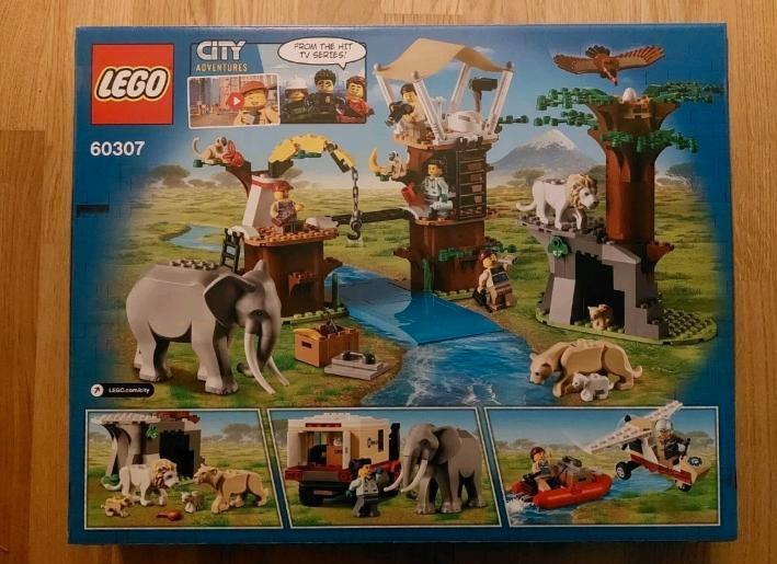 LEGO City 60307 Wildlife Tierrettungscamp Tiere Boot Camp Baum in Ismaning