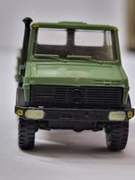 Miniaturmodell Roco Mercedes Benz Unimog Pritsche grün Nordrhein-Westfalen - Recklinghausen Vorschau